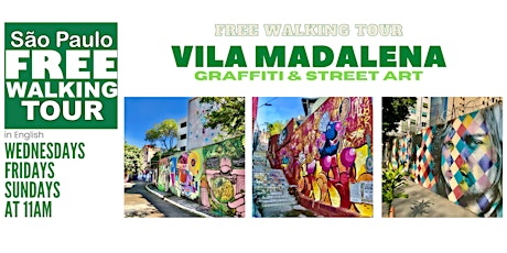 SP Free Walking Tour - VILA MADALENA (English) primary image