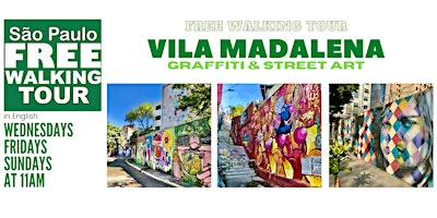 Imagem principal do evento SP Free Walking Tour - VILA MADALENA (English)