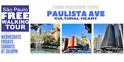 SP Free Walking Tour - PAULISTA AVE (English) primary image