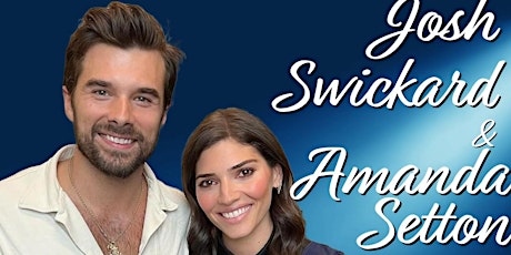 Primaire afbeelding van Josh Swickard & Amanda Setton - LIVE on Zoom - Sunday, November 12!