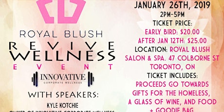 Royal Blush Revive Wellness Event primary image