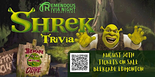 Image principale de Shrek Trivia Night at Beercade Edmonton!