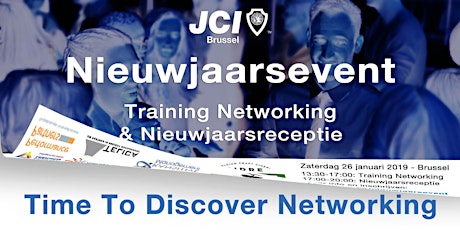 Primaire afbeelding van Nieuwjaarsevent JCI Brussel - Time To Discover Networking 