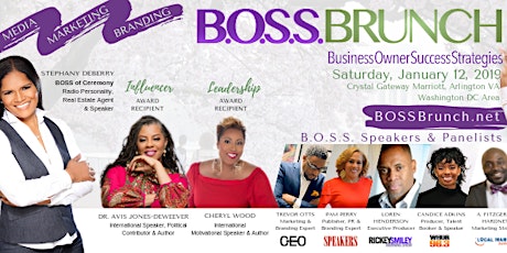 5th Annual B.O.S.S. Brunch 2019: Media, Marketing & Branding Strategies primary image