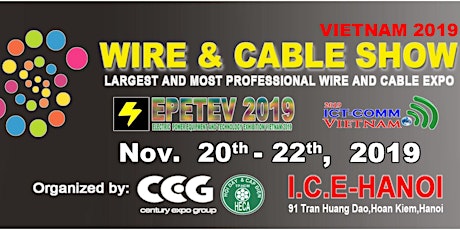 Wire & Cable Show Vietnam 2019 primary image