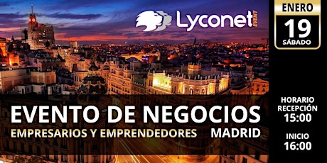Imagen principal de EVENTO LYCONET MADRID