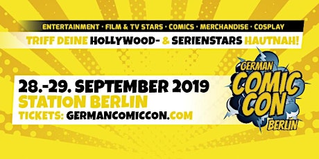 Hauptbild für German Comic Con Berlin 2019