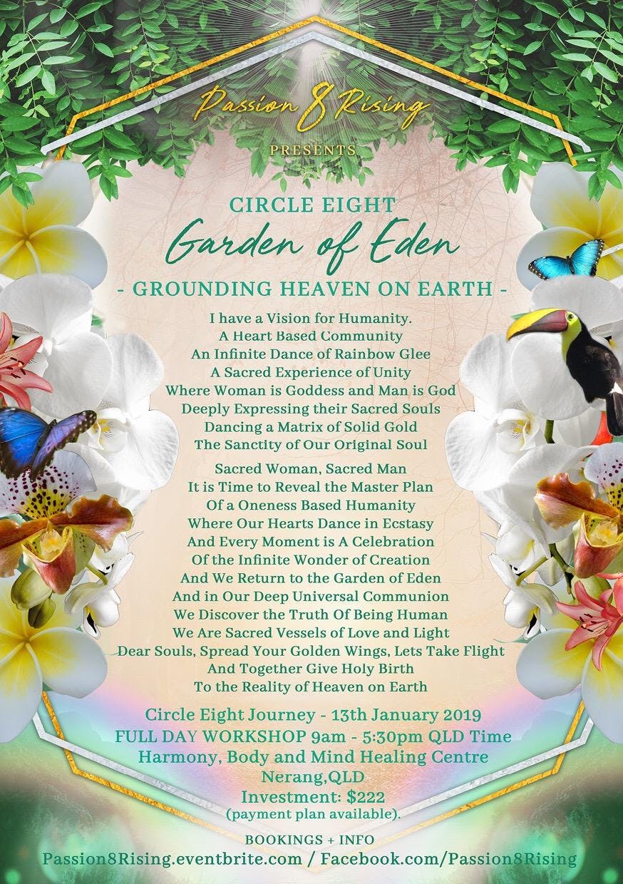 Garden Of Eden Heaven On Earth 12 Jan 2019