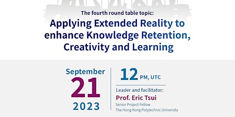 Apply Extended Reality: Enhance Knowledge Retention, Creativity & Learning primary image