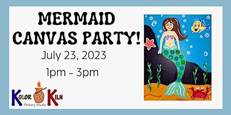 Mermaid Canvas Party primary image