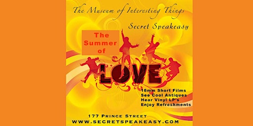 Primaire afbeelding van Summer of Love Secret Speakeasy Sun July 14th 8pm