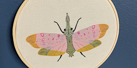 Learn to Embroider - Embellish a Sweet Moth