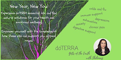 New year, New you! with doTerra essential oils for wellness primary image