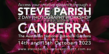 Steve Parish 2-day Photography Workshop - Canberra primary image