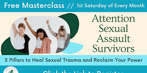 Immagine principale di Healing from Sexual Assault : Masterclass for Survivors 