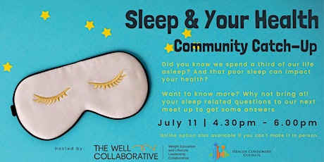 The WELL Collaborative Community Catch-up: Sleep & Your Health primary image