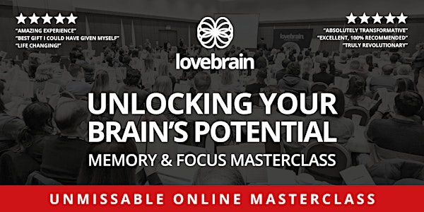 Online Memory Masterclass On How to Unlock Your Brain’s Potential