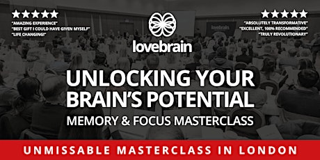 Masterclass On How To Improve Your Memory And Focus primary image