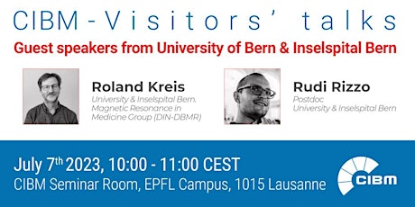 Visitors’ Talks: Guest speakers from University of Bern & Inselspital Bern primary image