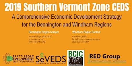 Public Presentation of Southern Vermont Zone CEDS primary image