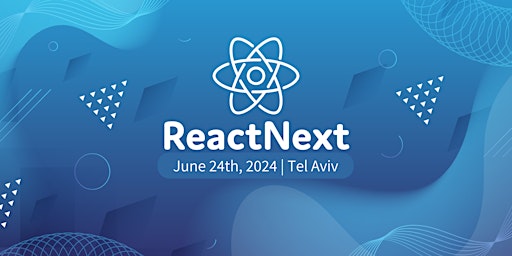 Imagem principal do evento ReactNext '24