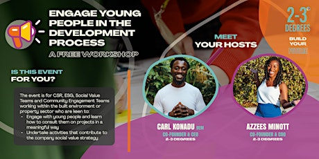 Engage Young People in the Development Process  - An Interactive Workshop primary image