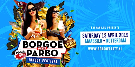 BORGOE -meets- PARBO Indoor Festival - zat 13 april 2019