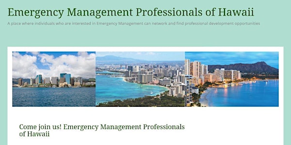 Emergency Management Professionals of Hawaii General Membership Meeting