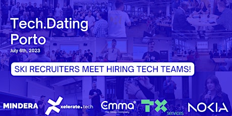 Tech.Dating Porto - Meet hiring local tech teams primary image