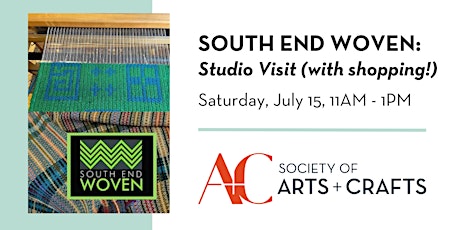 Imagen principal de South End Woven Studio Visit