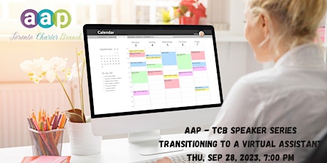 AAP - TCB Speaker Series - Transitioning to a Virtual Assistant primary image