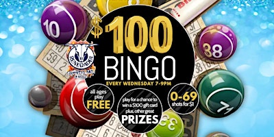 Imagem principal do evento $100 Bingo! Play for Free