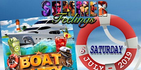 Primaire afbeelding van Summer Feelings Boat Party 2019