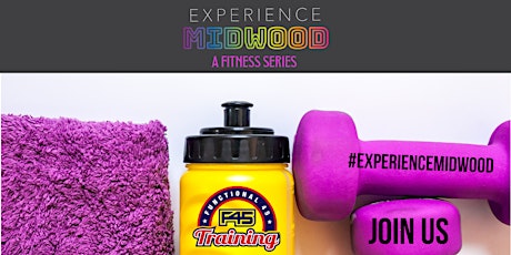Imagem principal do evento Experience Midwood a Fitness Series - F45 Training Plaza Midwood