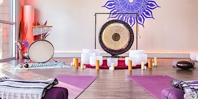 Imagem principal do evento Sound Bath Meditation Infused with Reiki & Tarot