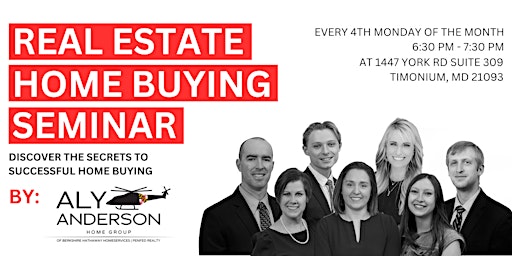 Primaire afbeelding van Real Estate Home Buying Seminar