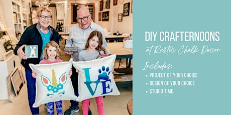 Family Friendly Saturday DIY Crafternoon - Multiple Projects to choose from