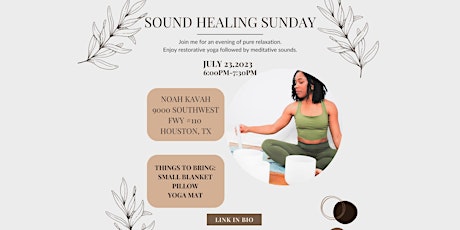 Sound Healing Sunday primary image