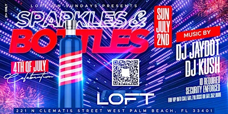 Imagem principal do evento Sparkles & Bottles | Loft on Sundays