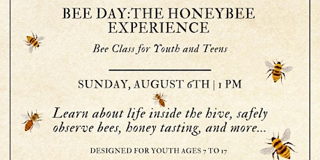 Bee Day: The Honey Bee Experience primary image