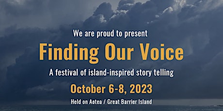 Finding Our Voice - A Festival of Island-Inspired Story Telling primary image