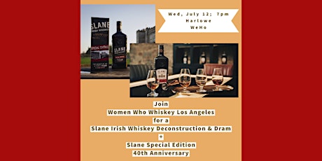Slane Irish Whiskey Deconstruction + Special Edition 40th Anniversary primary image