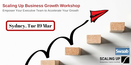 ScalingUp Business Growth Workshop - 19 Mar 2019 primary image