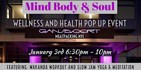MIND, BODY & SOUL Wellness & Health Pop Up Event primary image