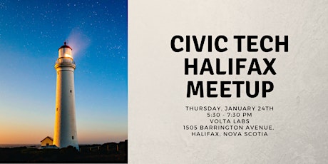 Halifax Civic Tech Meetup primary image