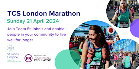 2024 TCS London Marathon - St John's Hospice (London) Charity Places