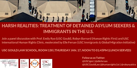 HARSH REALITIES: TREATMENT OF DETAINED ASYLUM SEEKERS & IMMIGRANTS IN THE U.S. primary image