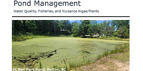 Pond Management Workshop primary image