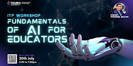Primaire afbeelding van ITP Workshop: Fundamentals of AI for Educators