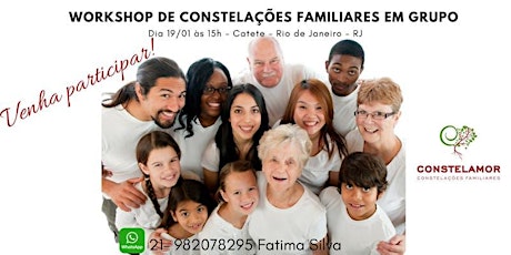 Imagem principal do evento Constelação Familiar em grupo - Largo do Machado / Rio de Janeiro / RJ